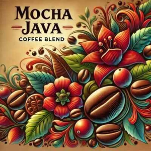 Mezcla MOCHA JAVA de 2 lb, grano entero, café recién tostado diario, mediano + tostado - Imagen 1 de 7
