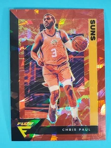 2020-21 Panini Flux RED CRACKED ICE PRIZM Chris Paul Phoenix Suns #139 - Picture 1 of 2