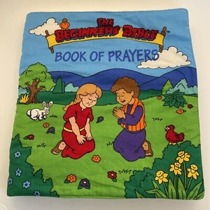 Baby Cloth Soft Book The Beginners Bible Book Of Prayers JRL For V.I.P. Fabrics - Picture 1 of 11