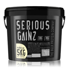 Serious Gainz - 5kg - Strong Mutant Mass Weight Gainer Best Protein Powder Shake