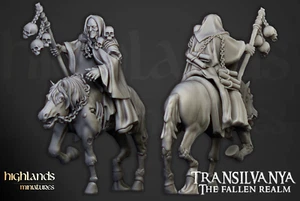 Highland Miniatures Necromancer on Horse - Picture 1 of 4