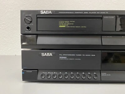 Saba CD 2030 TC Cd Player + TS 2030 RDS Tuner - Bild 1 von 4