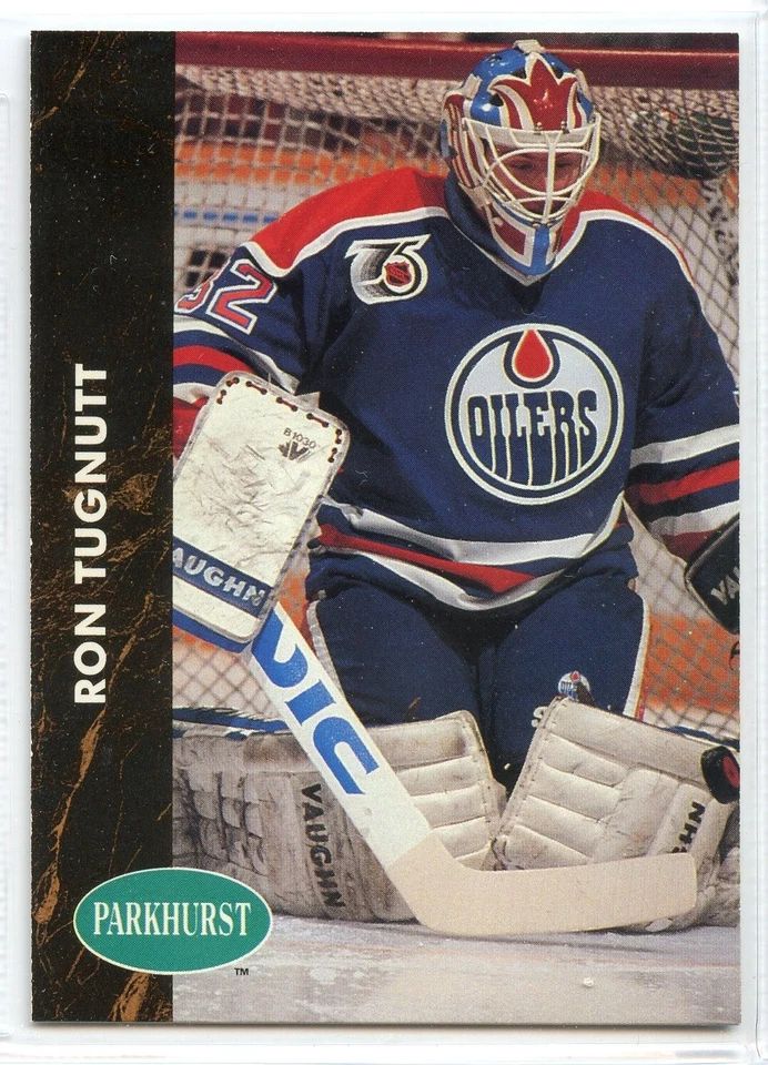 1992-93 Parkhurst Hockey - #277 - Ron Tugnutt - Edmonton Oilers - Image 1 of 1
