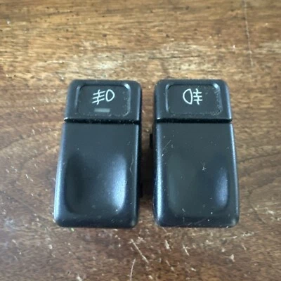Volvo 960 S90 V90 Fog Light Switches 1995 - 1998 Front Rear - Image 1 of 4