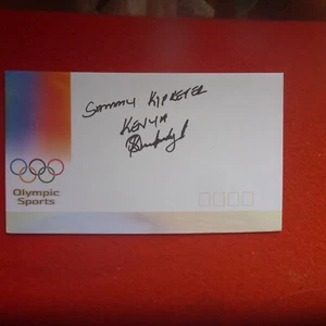 SAMMY KIPKETER   HAND SIGNED OLYMPICS 2000 COVER  - Bild 1 von 1