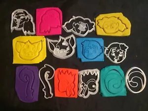 Cortadoras de galletas Moana, Maui, Pua, Heihei - Imagen 1 de 6