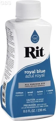 Tinte líquido multiusos Rit Dye 88150, 8 fl oz elige un color envío rápido gratuito Foto 1 de 4