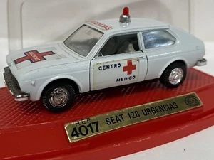 MIRA Seat 128 Urgencias Centro médico Ref.4017 1:43 Diecast coche metal escala - Imagen 1 de 8