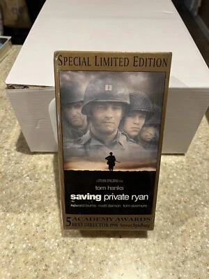 Saving Private Ryan (VHS, 2000, 2-Tape Set, Special Limited Edition) Brand New - Image 1 of 3