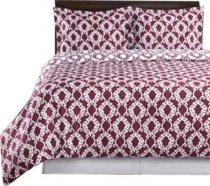 Comforter Set- Cotton Sierra Duvet Cover Set +Down Alternative Duvet - Picture 1 of 7