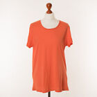 Women’s ACNE STUDIOS Standard O Orange T-Shirt Size S