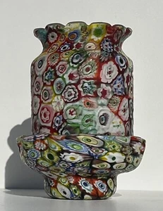 Fratelli Toso Millefiori venezianische italienische Kunst Glas Fee Lampe - Bild 1 von 8