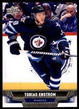 2013-14 Upper Deck Series 1 Tobias Enstrom #142 Winnipeg Jets
