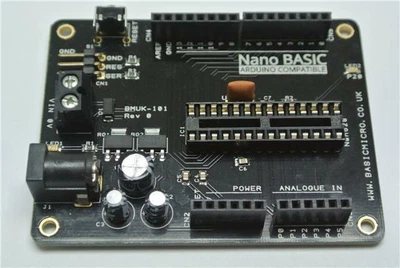 BASIC MICRO UK Arduino Shield kompatibel Mikrocontroller PCB Basic Stamp Nano PIC Robotik UNO