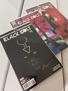 Black Bolt #1 (2017) signiert von Christian Ward (+#8 & #12) Kombiversand  - Bild 1 von 5