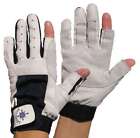 Kraftsport & Kletter Handschuhe Leder Trainingshandschuhe mit Finger & fingerlos