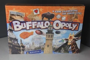 Buffalo-Opoly Buffalo NY New York Queen City Board Game Late for the Sky Sealed! - Picture 1 of 12