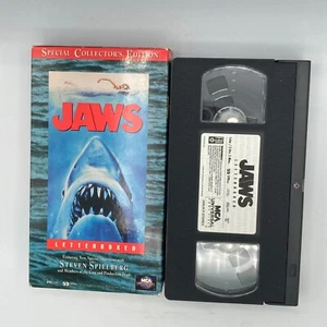 Jaws (1975), VHS Movie, MCA Home Video (1995), S. Spielberg,  R. Scheider - Picture 1 of 2