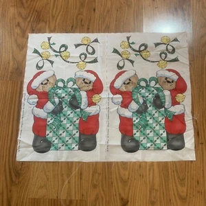 Panel de tela Ho Ho 1994 vintage Daisy Kingdom - Imagen 1 de 6