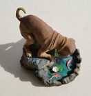 Shar Pei Figurine Curious About Fish Pond by Conversation Concepts My Dog Series