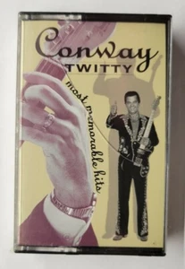 Conway Twitty Most Memorable Hits (Cassette, 1993) - Picture 1 of 2