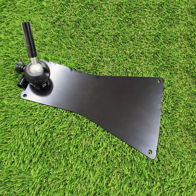 360° Golf Swing Plane Alignment Training Practice Aid Plate Stick Holder US - Image 1 of 4