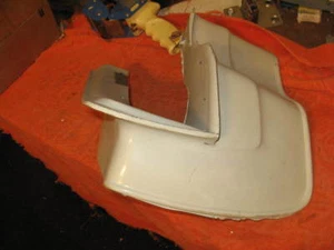 Nos Ford 75-79 Torino LTD LL parachoques trasero deflector piedra izquierdo d5oz-17c838a - Imagen 1 de 1
