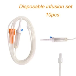 10pcs Disposable Infusion Sets IV Standard Line New CONTEC for SP750 SP750VET - Picture 1 of 10
