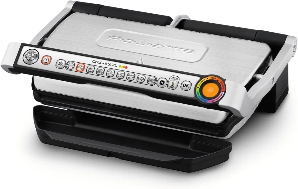 Bistecchiera Elettrica Rowenta GR722D Optigrill + XL con 9 Programmi - Immagine 1 di 4