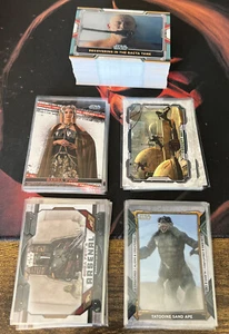 2022 STAR WARS THE BOOK OF BOBA FETT SEASON 1 COMPLETE 150-CARD MASTER SET. - Picture 1 of 1