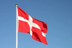 NUEVO DENMARK 2x3ft BANDERA calidad superior decoloración resistencia vendedor de estados unidos - Imagen 1 de 3