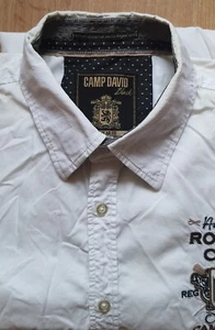 CAMP DAVID "ROWING CLUB ENGLAND" Herren Langarm Hemd Größe L - Bild 1 von 3
