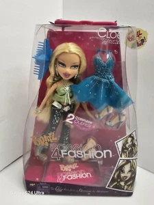 BRATZ Chloe Passion-4-Fashion Collectible Doll in Box- Teal Dress, Glitter Jeans - Picture 1 of 10