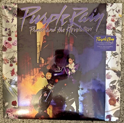 Prince - Purple Rain 2020 Remaster - NEW SEALED Vinyl LP w/ Poster - Germany - Image 1 of 2