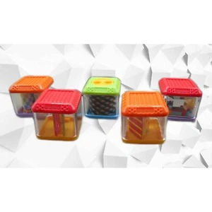 Fisher Price Peek A Blocks 2003 Sight Sensations B4766 Lot of 5 - Picture 1 of 9