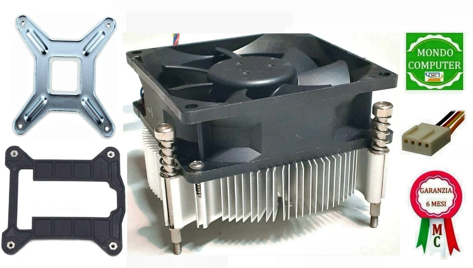 DISSIPATORE PROCESSORE AMD SOCKET FM1 / FM2  HP  ORIGINALE - Immagine 1 di 1