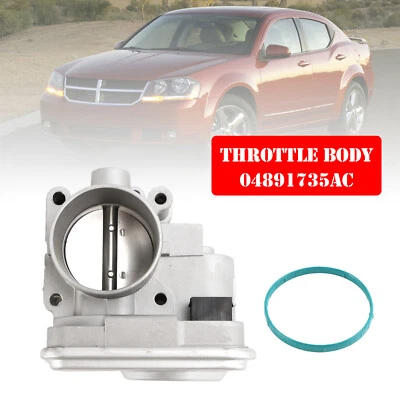 Throttle Body 04891735AC Fit Jeep Patriot Compass Avenger Caliber Journey 07-16 Foto 1 de 4