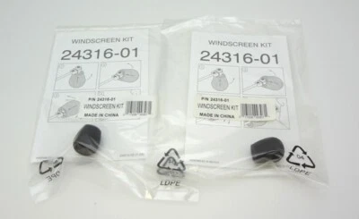 Lot of 2 Plantronics Foam Microphone WINDSCREEN 24316-01 for Supra H51N H61N  - Image 1 of 2