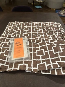NWT Jonathan Adler Nixon Cotton Euro Shams Set Of 2 New Open Package 28” Square - Picture 1 of 5