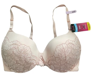 Maidenform Love the Lift Push Up & In Underwire Bra DM9900, Pink/Rose Gold, 40D - Picture 1 of 2