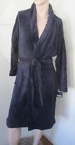 NWT Mens S/M Plush Wrap Robe Faux Fur Below Knee Croft & Barrow Color Choic