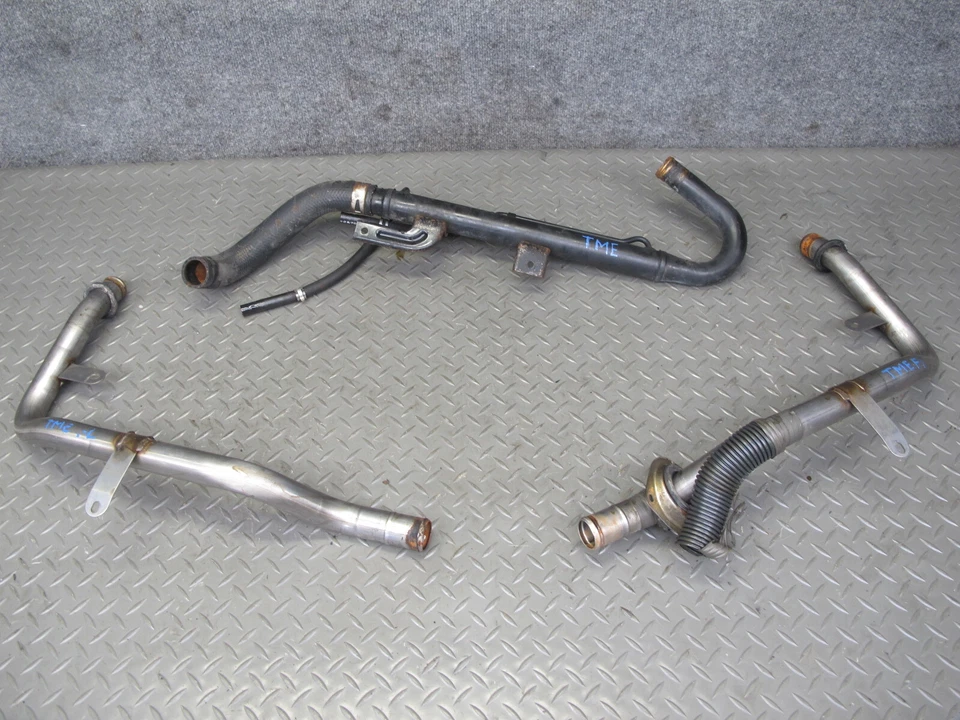 91-92 TOYOTA MR2 NA TRANSMISIÓN AUTOMÁTICA Y MOTOR ENFRIADOR DE ACEITE TUBO CONJUNTO OEM Foto 1 de 4