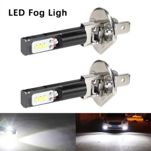NIGHTEYE H1 LED Fog Light Driving DRL Bulbs 160W 6000K Super Bright Lamp 5530 2x - Picture 1 of 10