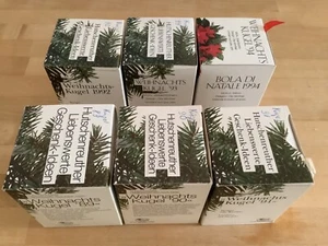 Hutschenreuther Weihnachtskugel 1994, in OVP, unbeschädigt - Bild 1 von 4