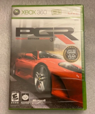 Project Gotham Racing 3 (Microsoft Xbox 360, 2005)  GOTY Factory Sealed - Image 1 of 4