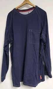 Bulwark FR IQ Series Flame Resistant Shirt Herren Größe XLarge Blau Langarm - Bild 1 von 6