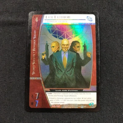Lex Luthor Criminal Genius - VS System TCG DC -  Extended Full Art FOIL Promo - Image 1 of 2