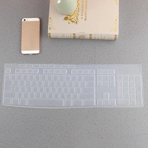 Wasserabweisender staubdichter Tastaturschutz Silikon Transparente Tastatur - Bild 1 von 11