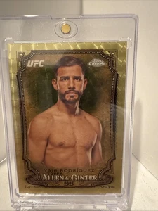 2025 Topps Chrome UFC AAG-23 Yair Rodriguez - Allen & Ginter Gold Vinyl 1/1 - Bild 1 von 3