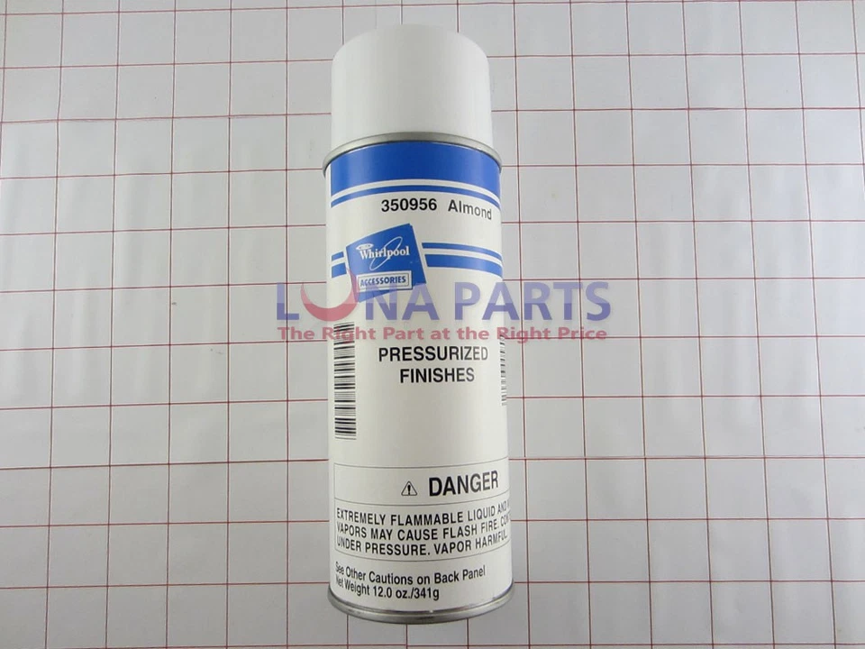 Pintura en aerosol para electrodomésticos refrigerador Whirlpool 350956 Foto 1 de 1